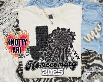 Silver Glitter Homecoming PNG, HOCO png, Football png, Gameday png, go team png, football png, high school png, go team go png,