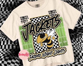 Cute Preppy Friday Night Lights- PNG File - JACKETS - Mascots Alabama