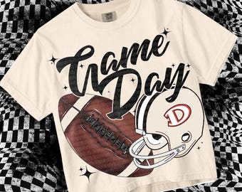 Retro Vintage Football MASCOT GAMEDAY Design PNG File - D