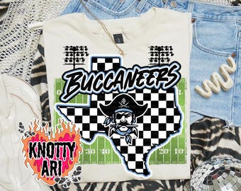 Cute Preppy Friday Night Lights- PNG File - Buccaneers Blue