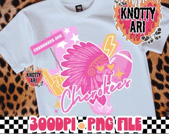 Cute Pink Preppy Cherokees PNG -  Mascot-