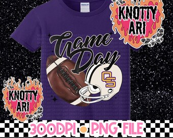 Retro Vintage Football OS Purple