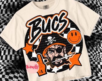 Retro Mascot -Bucs PNG - School Spirit
