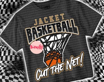 JACKET Basketball- PNG File - JACKETS - Mascots