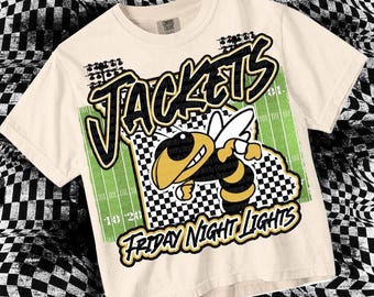 Cute Preppy Friday Night Lights- PNG File - JACKETS - Mascots Missouri