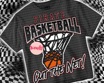 PIRATE Basketball-Mascot- PNG - School Spirit - Maroon