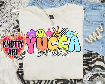 Retro Pop Colorful Sticker -  Mascot-Vacca- School Spirit