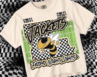 Cute Preppy Friday Night Lights- PNG File - JACKETS - Mascots Lousiana