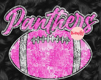 Disco Pink Preppy Mascot-Jackets- PNG - School Spirit - Pink out