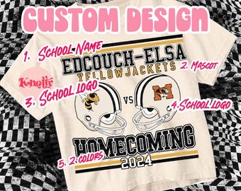 CUSTOM PERSONALIZED- Retro Homecoming Mascot  PNG