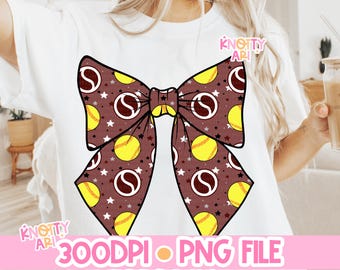 Coquette Bow Softball SINTON PIRATES -Mascot- PNG - School Spirit - Ready to Print