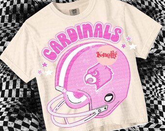 Cute Preppy Pink Mascot-CARDINALS PNG - School Spirit