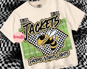 Cute Preppy Friday Night Lights- PNG File - JACKETS - Mascots South Carolina