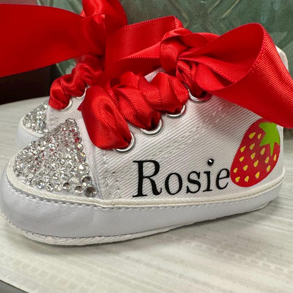 bling baby shoes