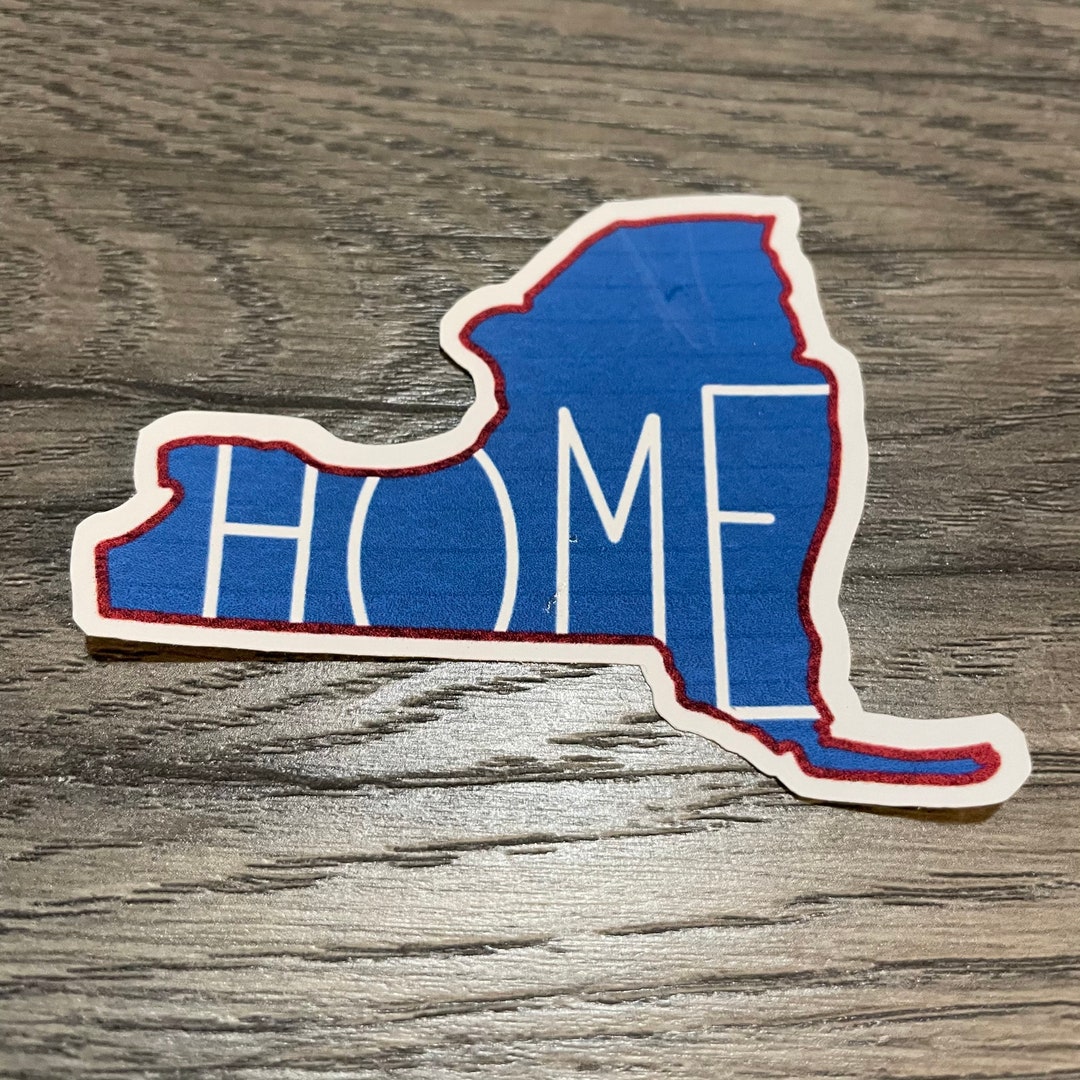 New York Giants Home Sticker Etsy UK
