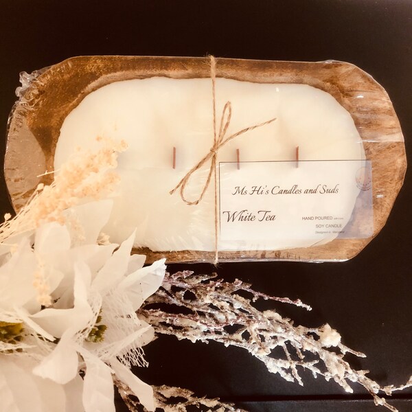 Dough Bowl Candle Etsy