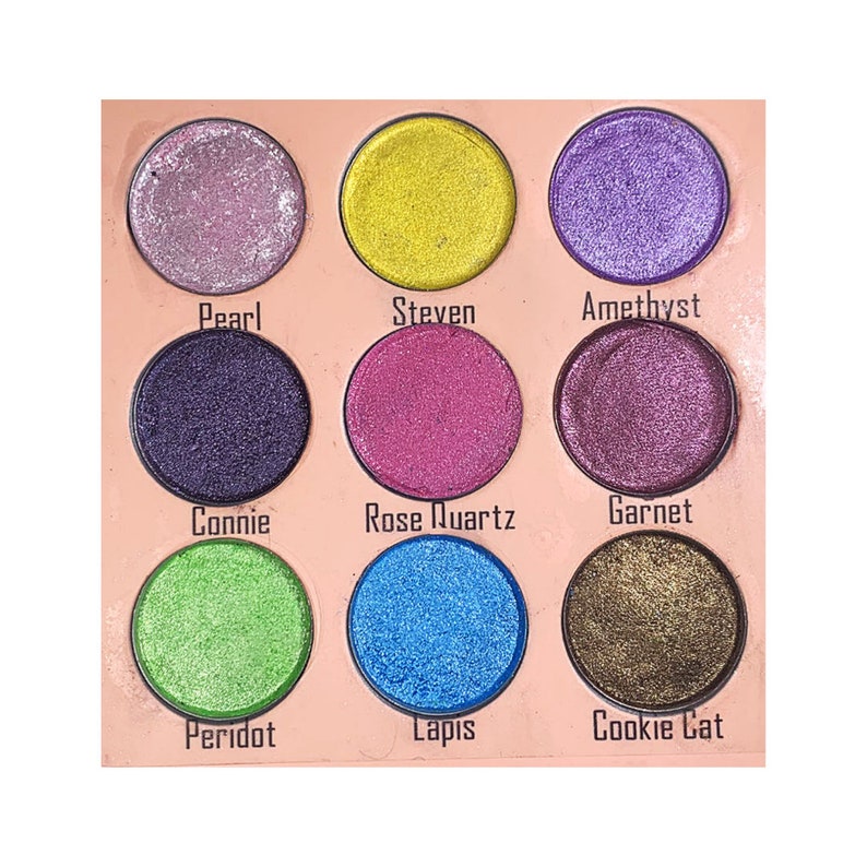 The Crystal Gems Eyeshadow Palette Etsy