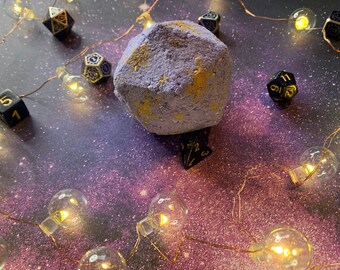 Astral Plane - D&D Inspired Bath Bomb with Surprise D20 Inside!