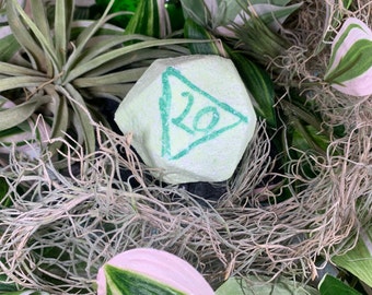 Druid Grove - D&D Inspired Bath Bomb with Surprise D20 Inside!