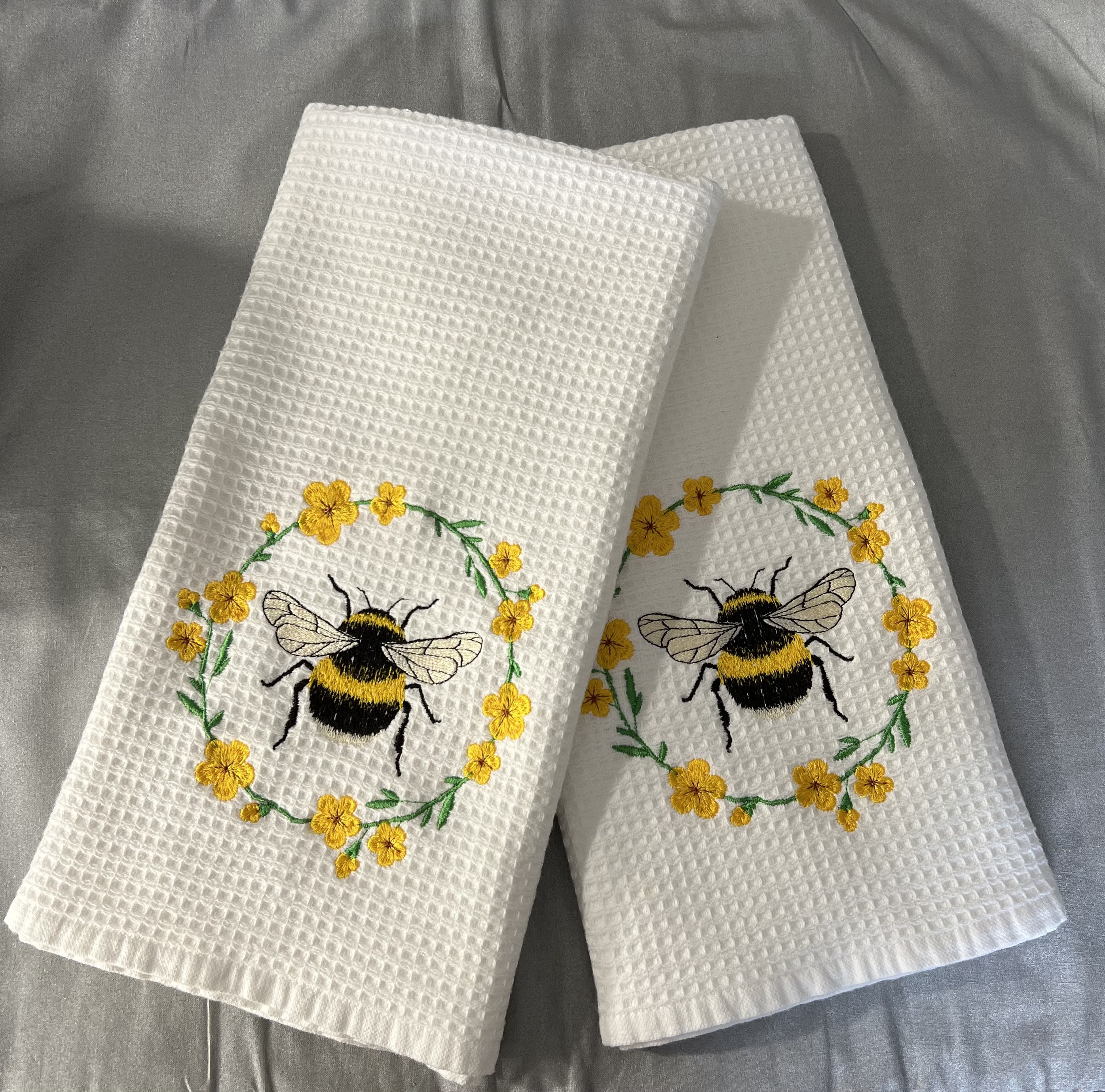 Bee-utiful Bees Dish Towel 