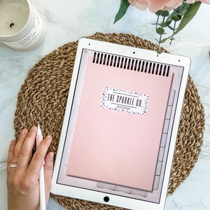 Daily Digital Notebook | To Do List | Pink Productivity Planner| + Digital Planning+ Goodnotes Planner| IPad Planner