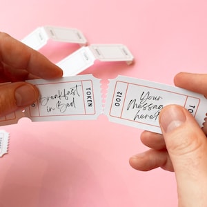 Buoni sconto Blank Love, regalo personalizzato per San Valentino per lui e per lei, regalo per San Valentino per fidanzato e fidanzata, regalo personalizzato per il primo anniversario