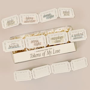 Geschenkgutschein Valentinstag - Einzigartiges Valentinstagsgeschenk für Freunde, Paare oder die Familie | Kreatives Memory-Making - TB531