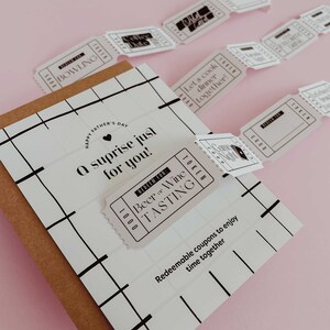 Jetons d'amour pour la fête des pères, écrivez votre propre carte avec des activités ou des cadeaux, chèque-cadeau, cadeau d'anniversaire personnalisé unique pour papa