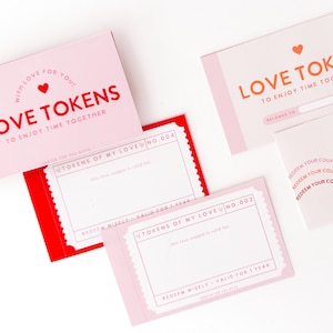 Libro dei coupon d'amore stampabile DIGITALE - Regalo di San Valentino personalizzato per lui e lei, regalo per fidanzato e fidanzata, buono regalo per anniversario