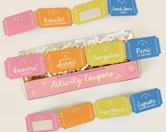 Kids Pink Activity Coupons – Family Fun, Screen-Free Adventures