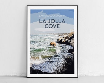 La Jolla Cove Print - San Diego, California Print