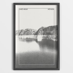 Lake Mead Poster - Nevada Poster - Lake Mead, NV