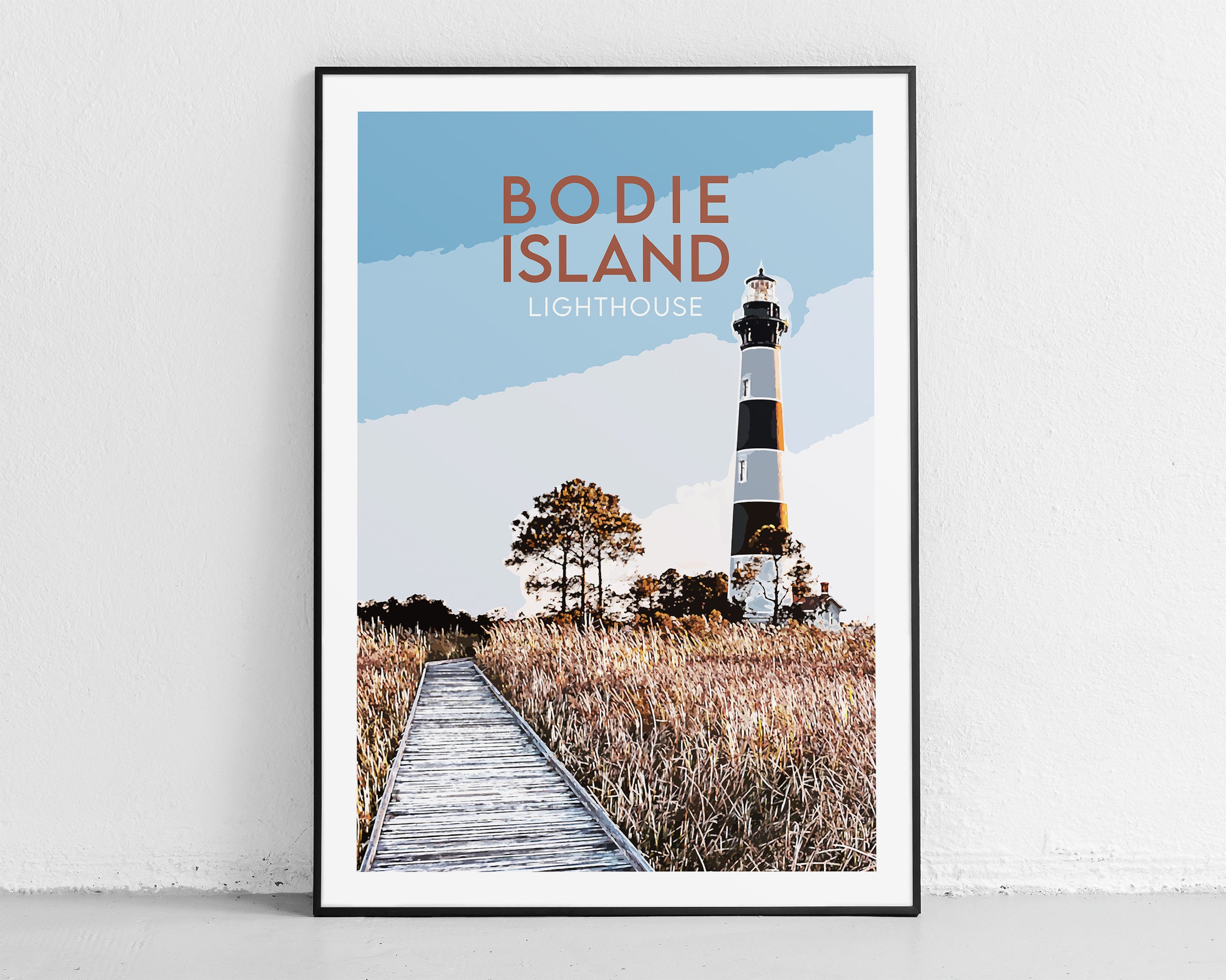 Bodie Island Lighthouse Print Nags Head Travel Print Nude Pic Hq