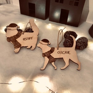 Custom Christmas Cat Decoration
