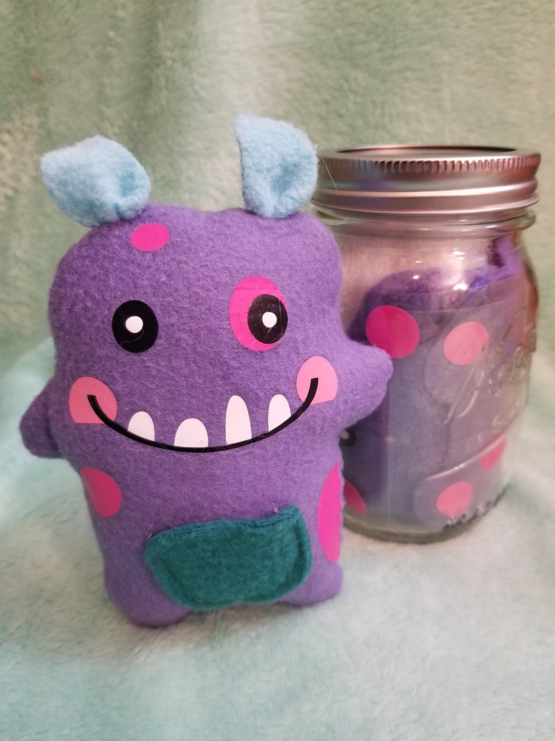 DIY Tooth Fairy Monster Kit purple image 0