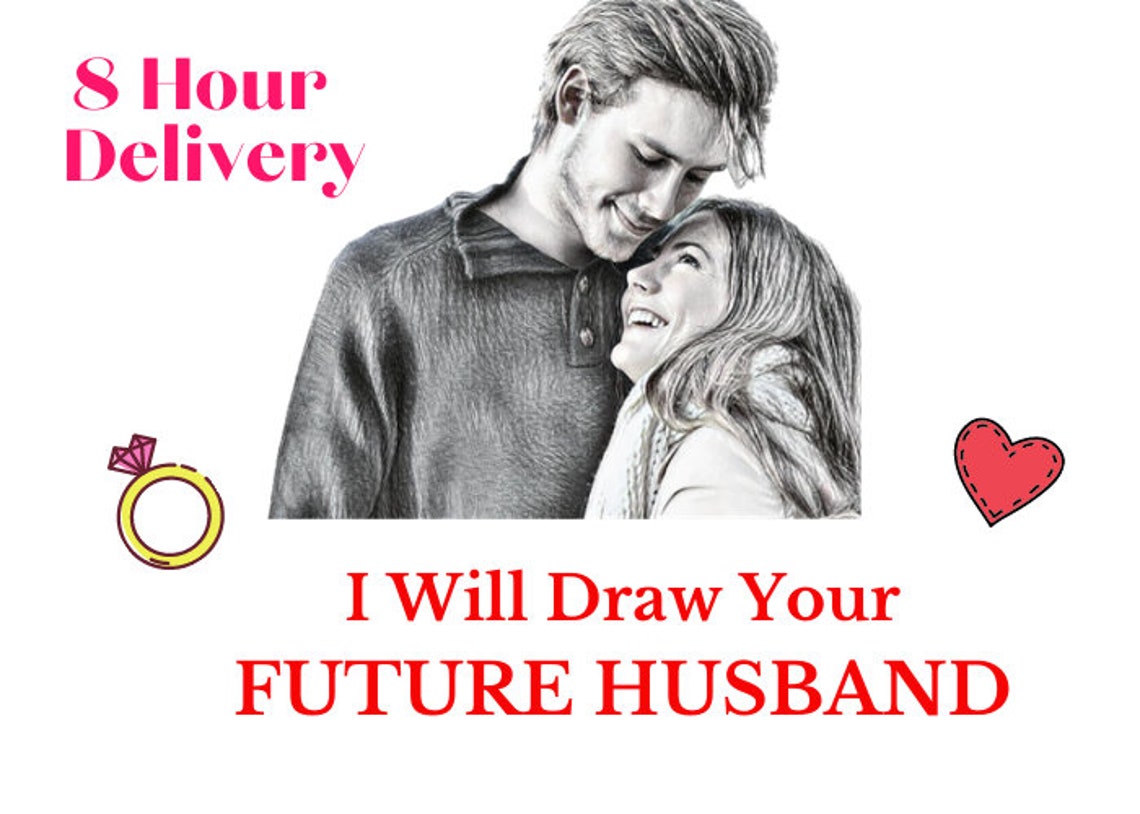 I Will Draw Your Future Husband Soulmate In 8 Etsy India