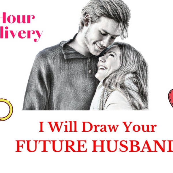 I Will Draw Your Future Husband Soulmate In 8 Hours+Description-Psychic Artist, Psychic Drawing, Future Husband, Psychic Reading, Psychic