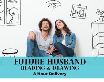I Will Draw Your Future Husband Soulmate In 8 Hours+Description-Psychic Artist, Psychic Drawing, Future Husband, Psychic Reading, Psychic