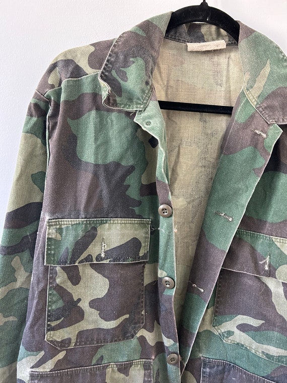 Vintage Camo Military Jacket - image 4