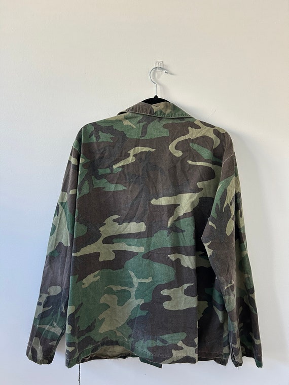 Vintage Camo Military Jacket - image 5