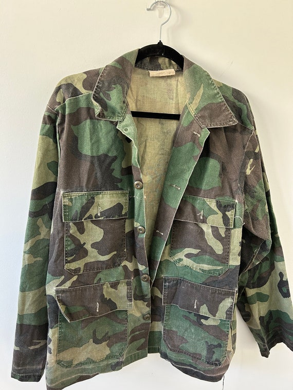 Vintage Camo Military Jacket - image 2