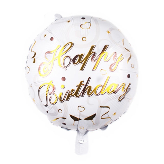 Happy Birthday Balloon Mylar Foil Balloon Helium Balloons