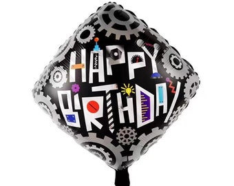 Happy Birthday Mylar Balloon Balloons for Birthday Party 18in Balloons