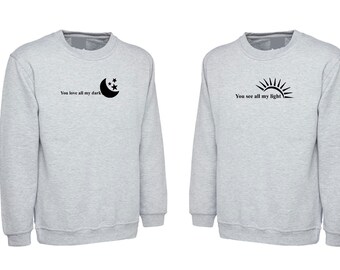 Matching bf and gf sweatshirts Clearance