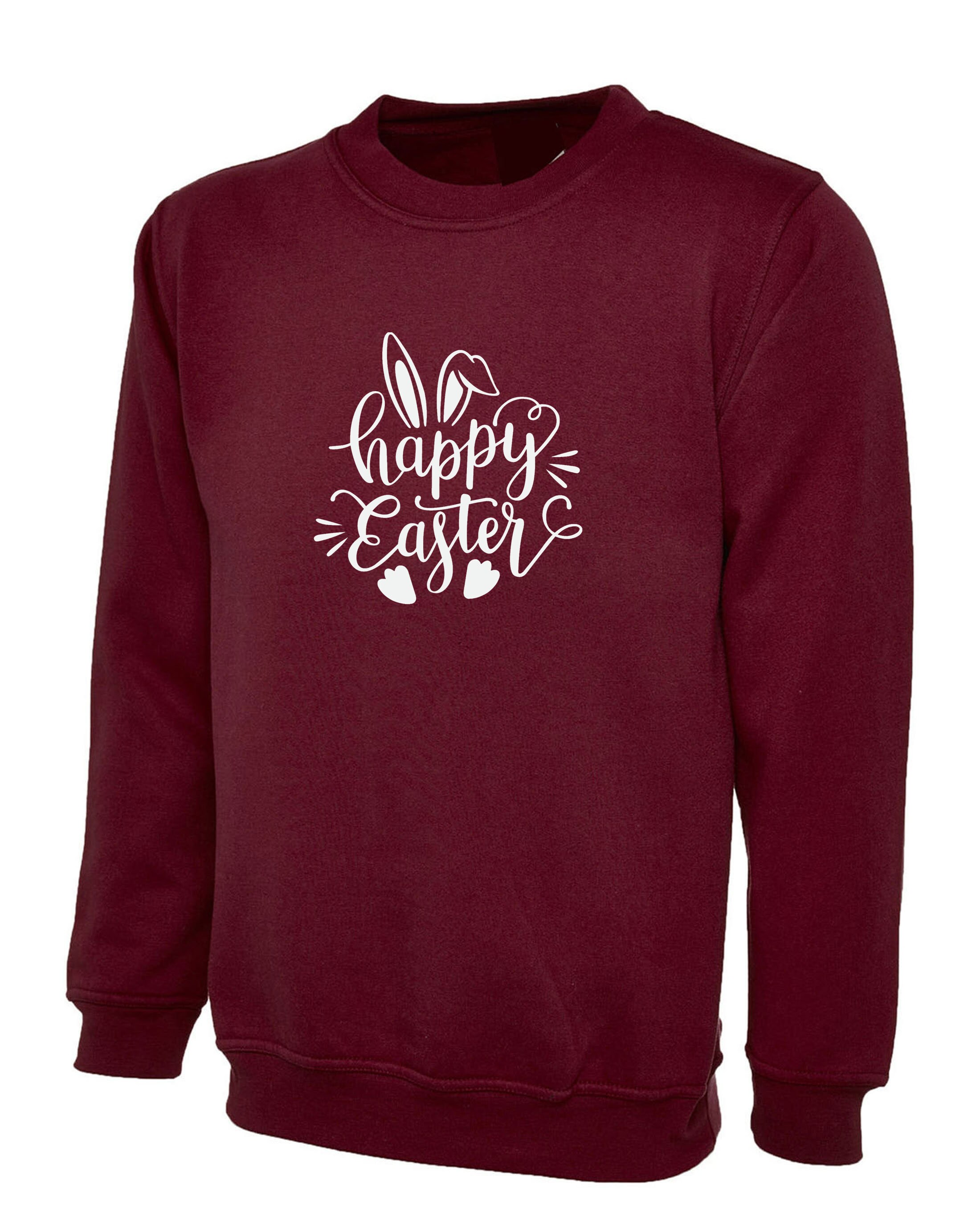 Happy Easter Sweatshirt Jumper Sweater Shirt Easter Design Etsy