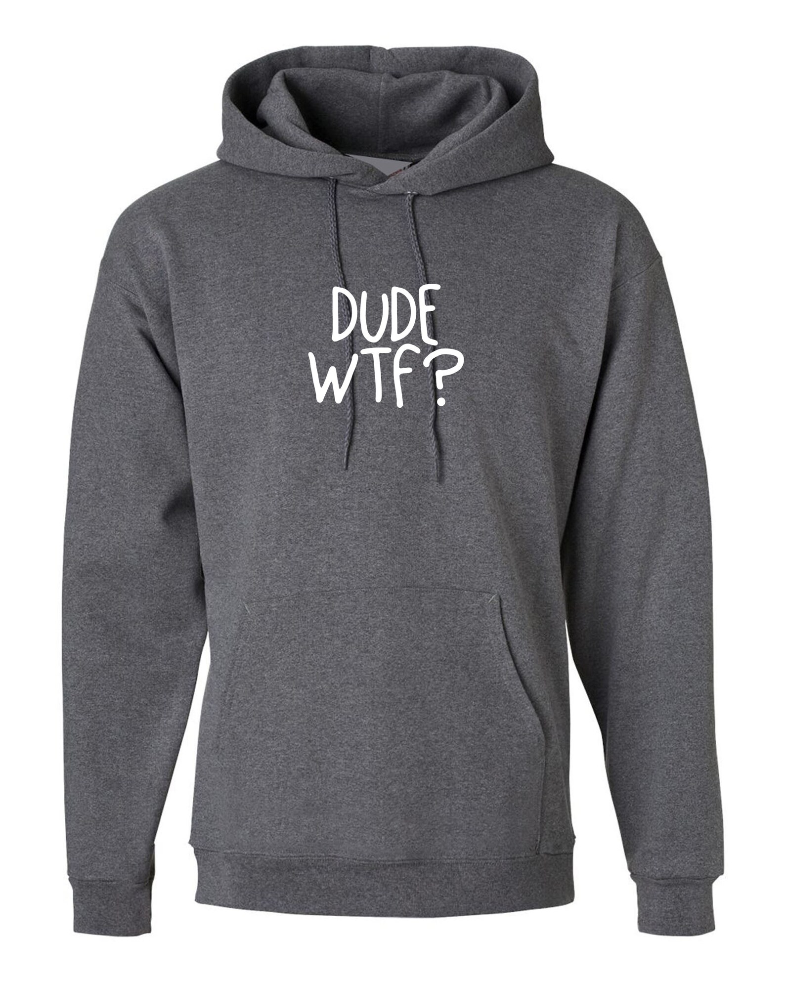 Dude WTF Funny Men Hoodie Hoody Hood Hooded Ladies Womens Etsy
