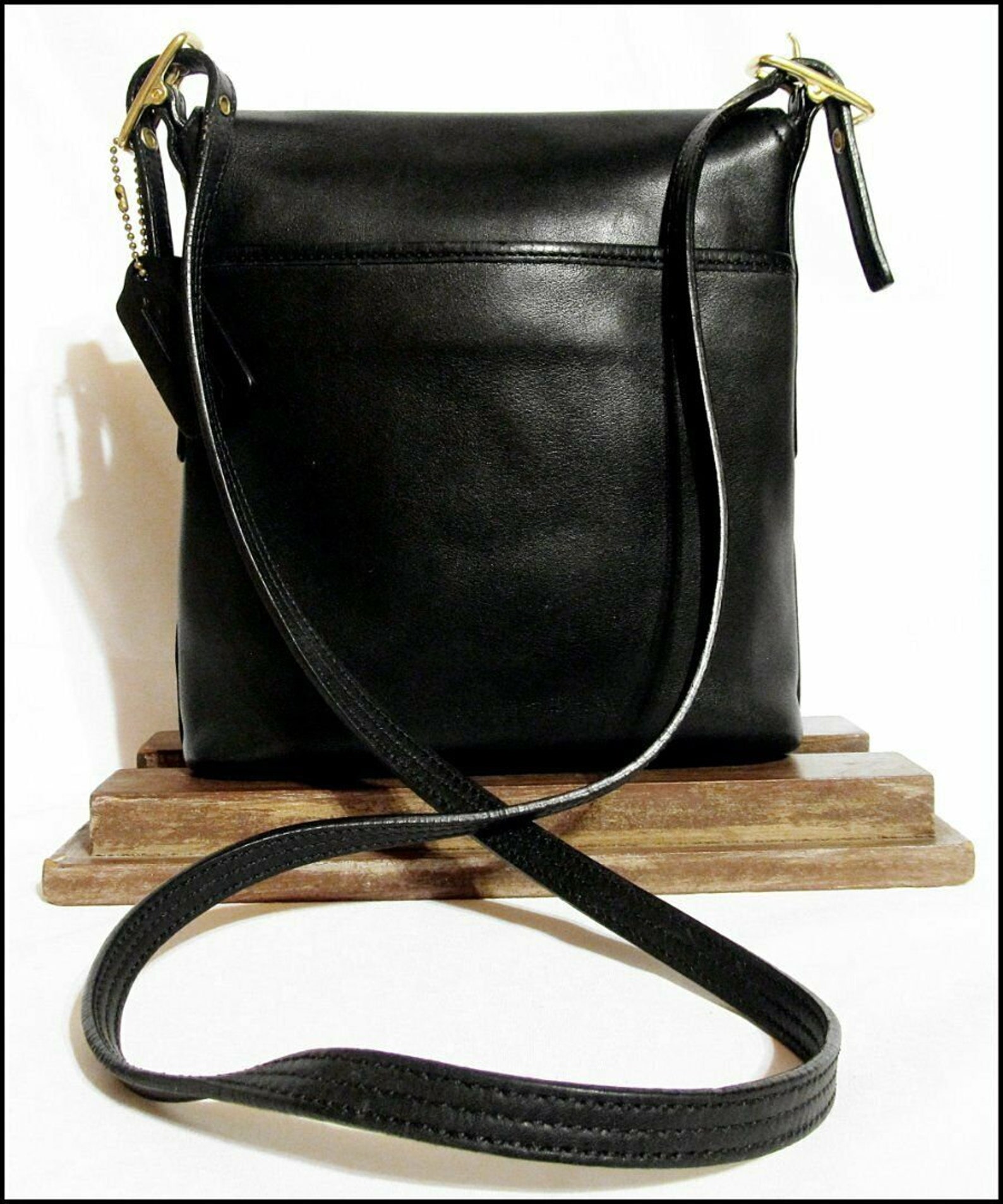 VIintage Coach Leather Legacy Slim Flap Bag9821 Etsy