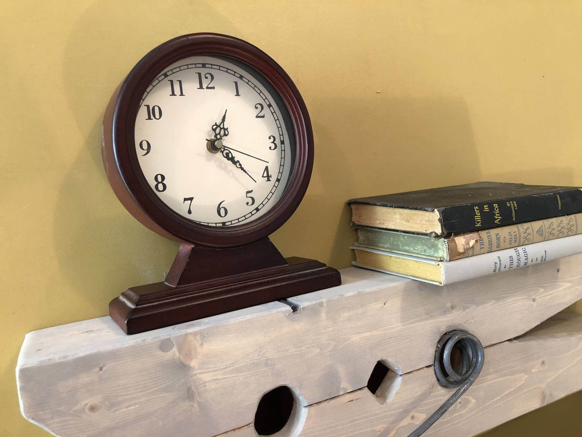 Rustic Farmhouse Clothespin Shelf A Unique Home Decor Piece!