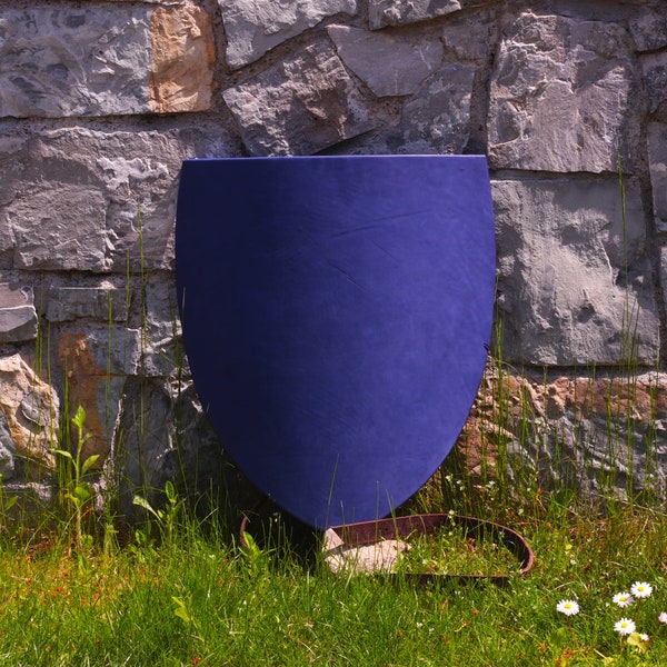 Escudo Calentador, Escudo Medieval, Escudo de Batalla, Escudo de Caballero, Escudo de Armas, HEMA, LARP, Escudo de Recreación Histórica, Escudo Vikingo