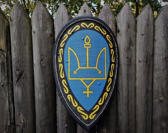 Kite Shield, Medieval Shield, Gift Shield, Painted Shield, Knight Shield, Viking Shield, LARP, SCA,  Hmb, Hema, IMCF